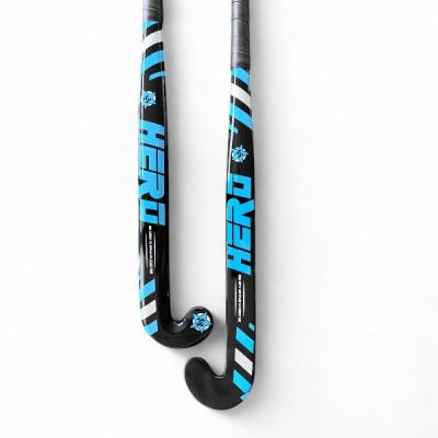 Hero Field Hockey Stick 30% Carbon 10% Kevlar |Size 36.5 37.5| Low Bow 24.7mm | Carve Head | Hockey Stick | Kayu Hoki Malaysia
