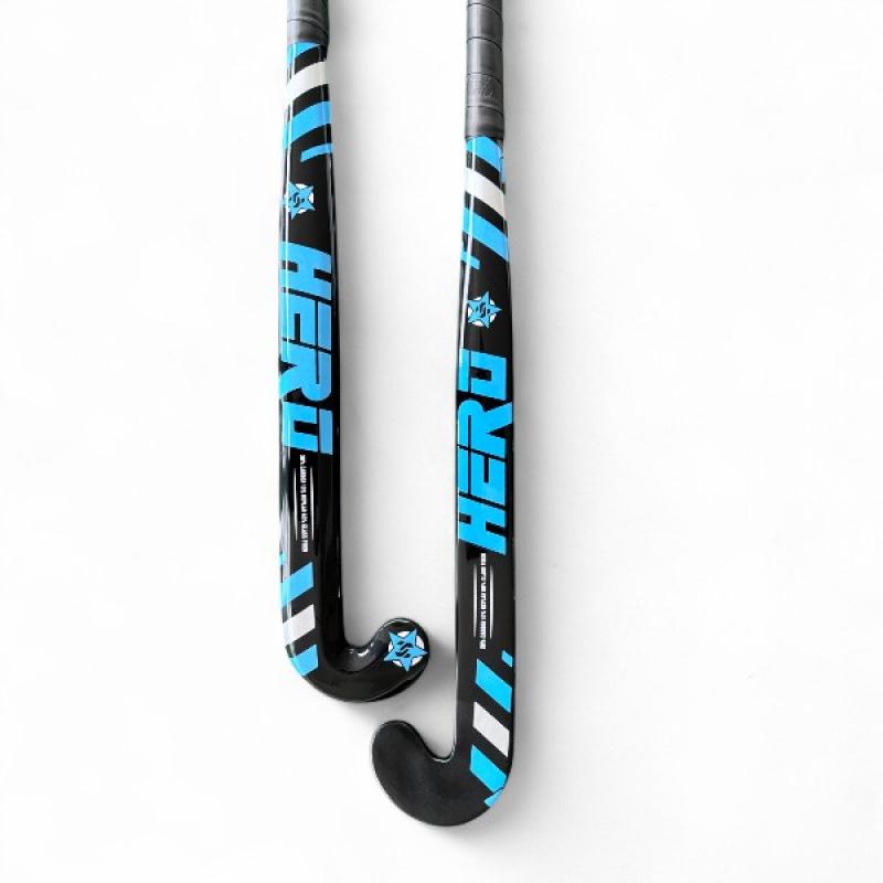 Hero Field Hockey Stick 30% Carbon 10% Kevlar |Size 36.5 37.5| Low Bow 24.7mm | Carve Head | Hockey Stick | Kayu Hoki Malaysia