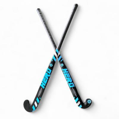 Hero Field Hockey Stick 30% Carbon 10% Kevlar |Size 36.5 37.5| Low Bow 24.7mm | Carve Head | Hockey Stick | Kayu Hoki Malaysia