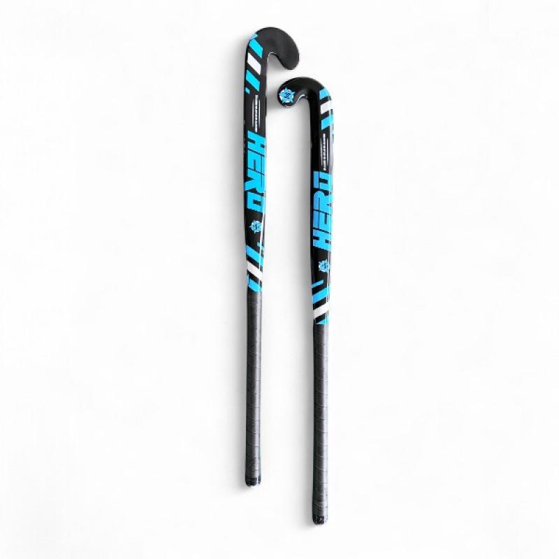 Hero Field Hockey Stick 30% Carbon 10% Kevlar |Size 36.5 37.5| Low Bow 24.7mm | Carve Head | Hockey Stick | Kayu Hoki Malaysia