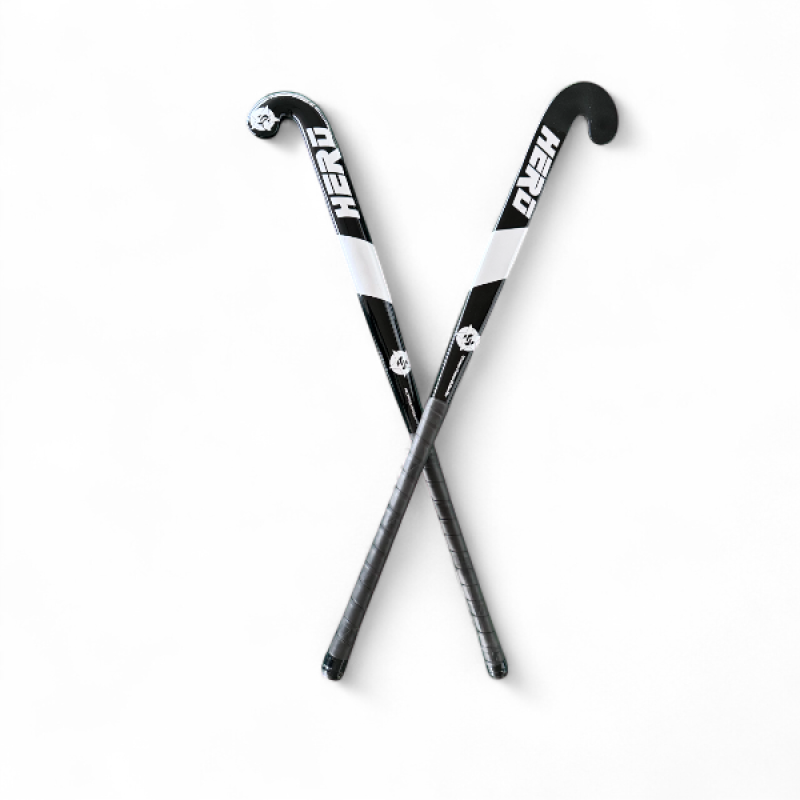 Hero Field Hockey Stick 70% Carbon 10% Kevlar |Size 36.5 37.5| Low Bow 24.7mm | Carve Head | Hockey Stick | Kayu Hoki Malaysia