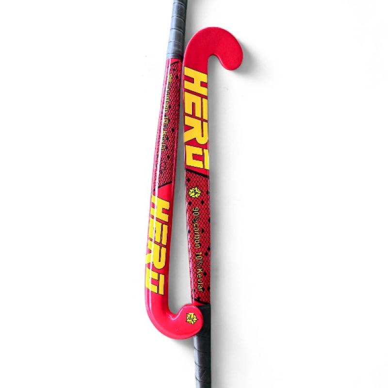 Hero Field Hockey Stick Hero 90% Carbon Size 36.5 Inch Maxi Head Shape Carve 24.7mm Low Bow Light Weight New Arrival| Hockey Stick | Kayu Hockey Malaysia